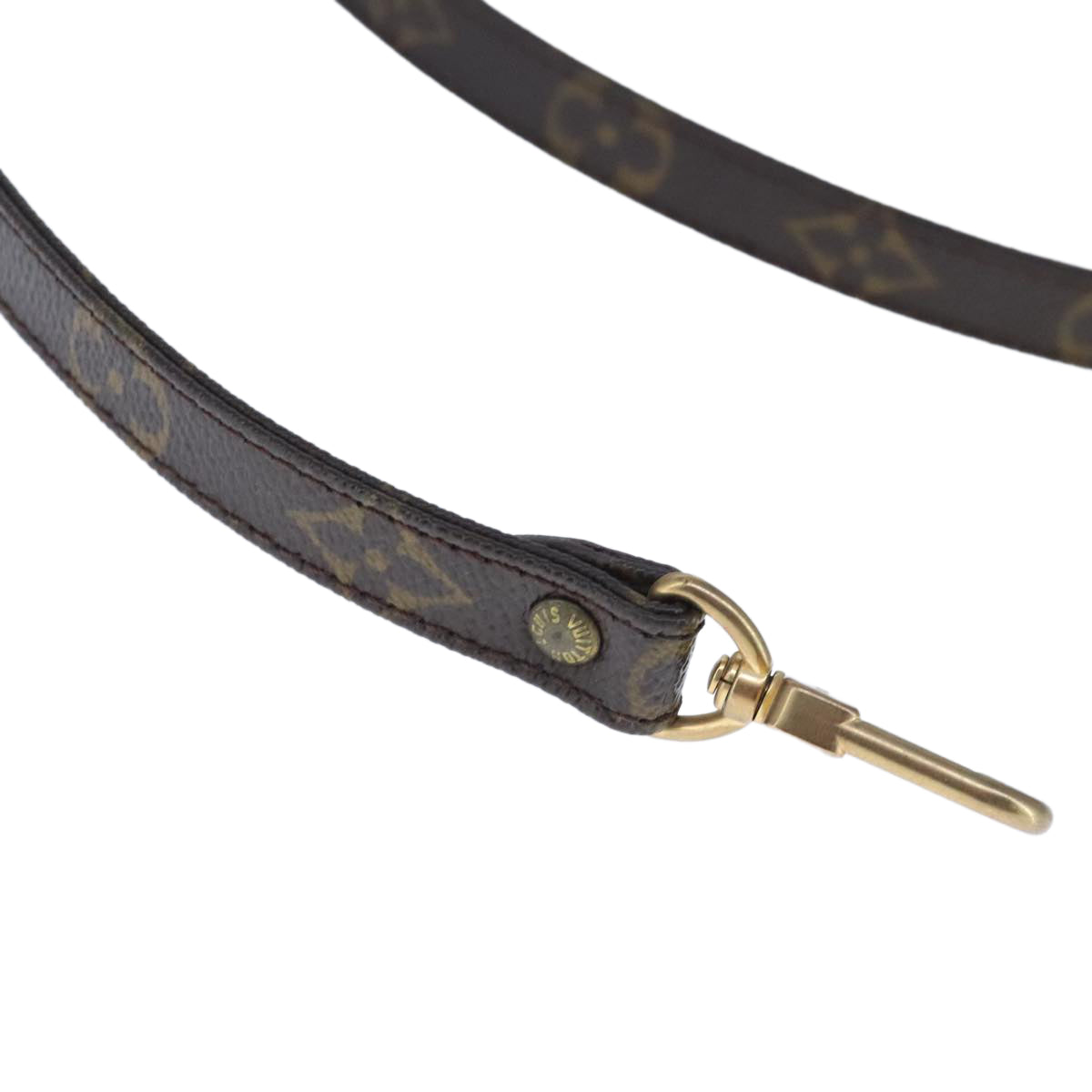 LOUIS VUITTON Monogram Shoulder Strap 42.9"" LV Auth ar13004