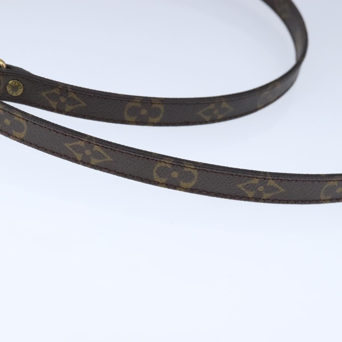 LOUIS VUITTON Monogram Shoulder Strap 42.9"" LV Auth ar13004