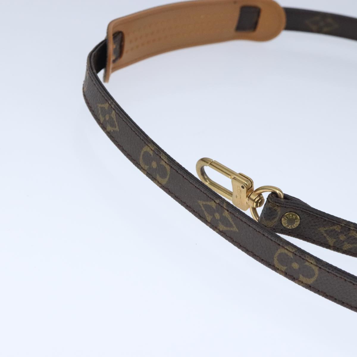 LOUIS VUITTON Monogram Shoulder Strap 42.9"" LV Auth ar13004