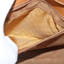 GUCCI Shoulder Bag Leather Beige Gold 004 115 0289 Auth ar13010-20