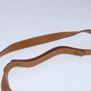 GUCCI Shoulder Bag Leather Beige Gold 004 115 0289 Auth ar13010-8