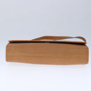 GUCCI Shoulder Bag Leather Beige Gold 004 115 0289 Auth ar13010-9