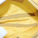 PRADA Pouch Nylon Yellow Auth ar13016-10