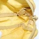 PRADA Pouch Nylon Yellow Auth ar13016-11