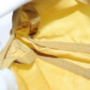 PRADA Pouch Nylon Yellow Auth ar13016-17
