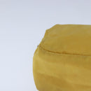 PRADA Pouch Nylon Yellow Auth ar13016-7