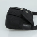 PRADA Shoulder Bag Nylon Black Auth ar13035-3