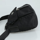 PRADA Shoulder Bag Nylon Black Auth ar13035-4
