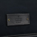 GUCCI Sherry Line Shoulder Bag Canvas Black Brown Auth ar13040-18