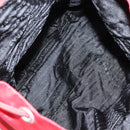 PRADA Backpack Nylon Red Auth ar13087-10
