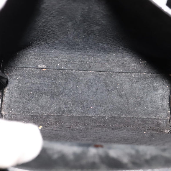 GUCCI Hand Bag Patent leather Black 000 2058 0558 0 Auth ar13093