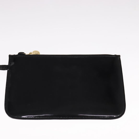 GUCCI Hand Bag Patent leather Black 000 2058 0558 0 Auth ar13093