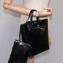 GUCCI Hand Bag Patent leather Black 000 2058 0558 0 Auth ar13093-27