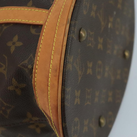 LOUIS VUITTON Monogram Bucket GM Shoulder Bag M42236 LV Auth ar13103