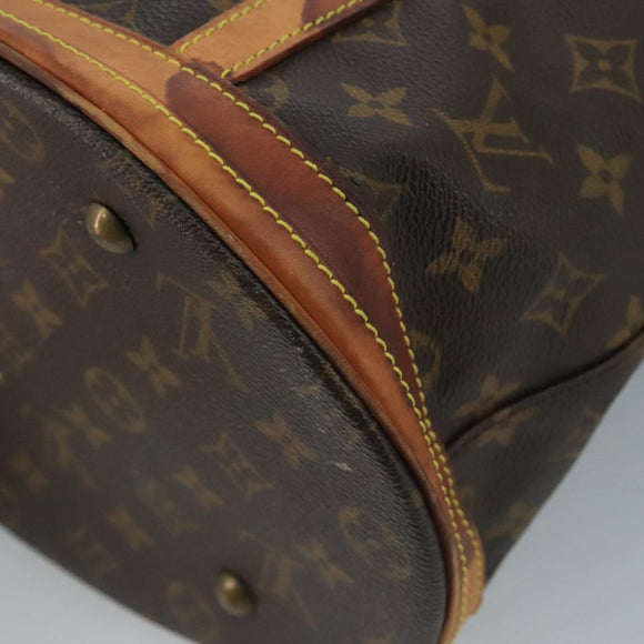 LOUIS VUITTON Monogram Bucket GM Shoulder Bag M42236 LV Auth ar13103