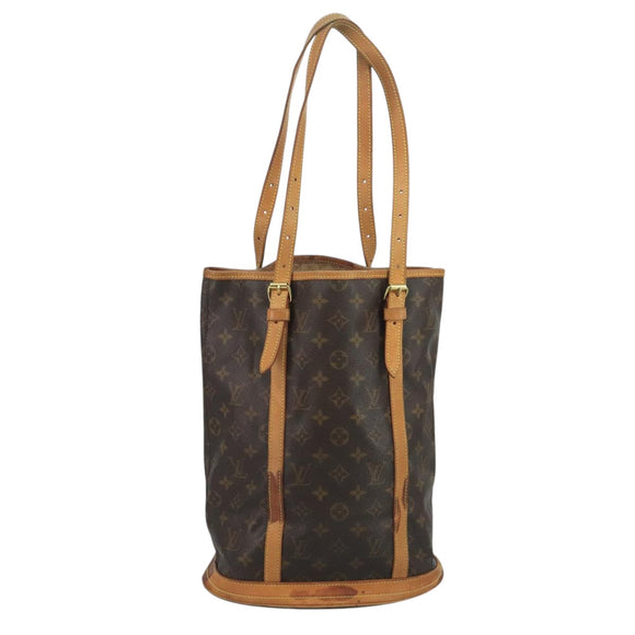 LOUIS VUITTON Monogram Bucket GM Shoulder Bag M42236 LV Auth ar13103