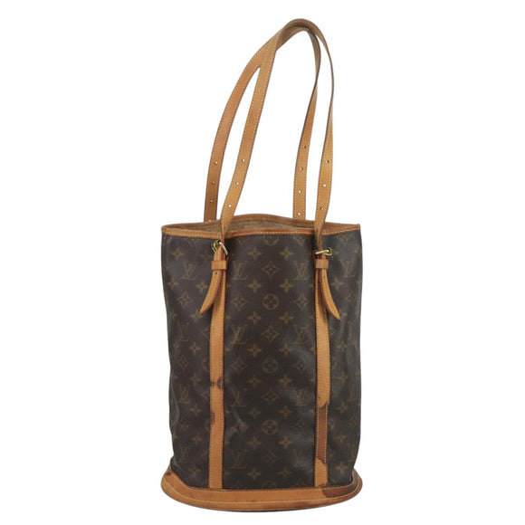 LOUIS VUITTON Monogram Bucket GM Shoulder Bag M42236 LV Auth ar13103