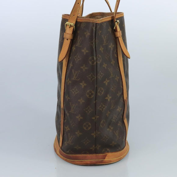 LOUIS VUITTON Monogram Bucket GM Shoulder Bag M42236 LV Auth ar13103