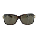 GUCCI Sunglasses plastic Brown Auth ar13104-2