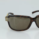 GUCCI Sunglasses plastic Brown Auth ar13104-4
