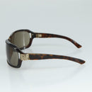 GUCCI Sunglasses plastic Brown Auth ar13104-6