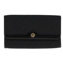 Christian Dior Trotter Canvas Chain Shoulder Bag Black Auth ar13108-13