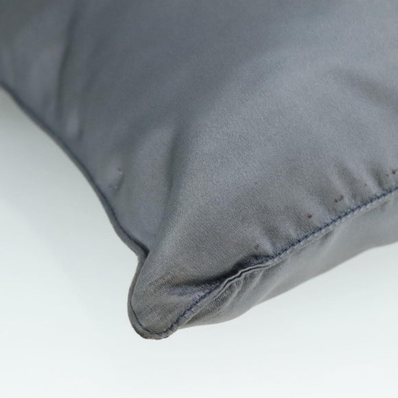 PRADA Shoulder Bag Satin Blue Auth ar13121