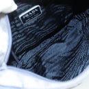 PRADA Shoulder Bag Satin Blue Auth ar13121-11