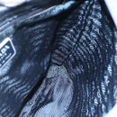 PRADA Shoulder Bag Satin Blue Auth ar13121-19