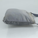 PRADA Shoulder Bag Satin Blue Auth ar13121-3