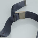 PRADA Shoulder Bag Satin Blue Auth ar13121-8