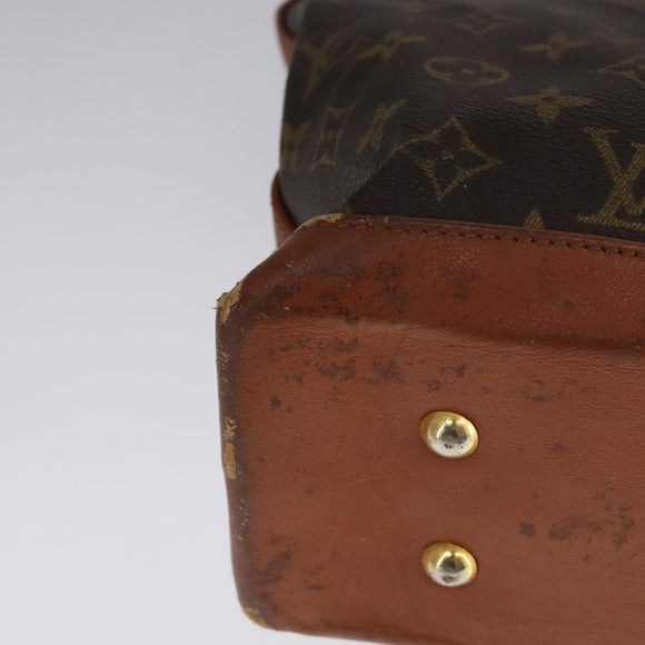 LOUIS VUITTON Monogram Sac Weekend PM Hand Bag M42425 LV Auth ar13147