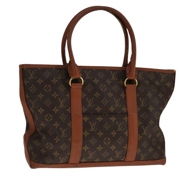 LOUIS VUITTON Monogram Sac Weekend PM Hand Bag M42425 LV Auth ar13147