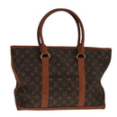 LOUIS VUITTON Monogram Sac Weekend PM Hand Bag M42425 LV Auth ar13147-13