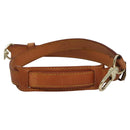 LOUIS VUITTON Adjustable Shoulder Strap Leather 31.1""-38.2"" Beige Auth ar13151-2