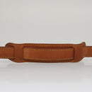 LOUIS VUITTON Adjustable Shoulder Strap Leather 31.1""-38.2"" Beige Auth ar13151-6