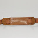 LOUIS VUITTON Adjustable Shoulder Strap Leather 31.1""-38.2"" Beige Auth ar13151-7