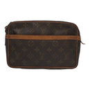 LOUIS VUITTON Monogram Compiegne 23 Clutch Bag M51847 LV Auth ar13165-13