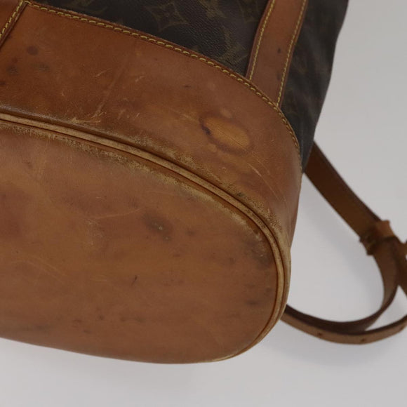 LOUIS VUITTON Monogram Randonnee GM Shoulder Bag M42244 LV Auth ar13169