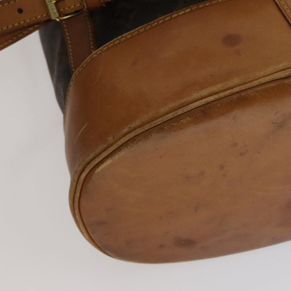 LOUIS VUITTON Monogram Randonnee GM Shoulder Bag M42244 LV Auth ar13169