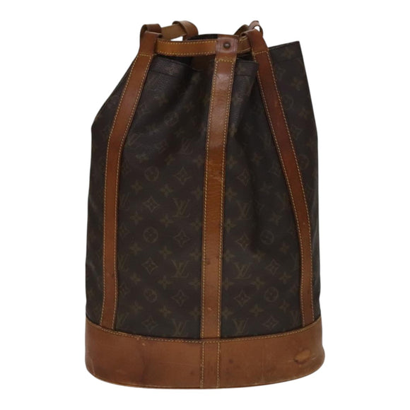 LOUIS VUITTON Monogram Randonnee GM Shoulder Bag M42244 LV Auth ar13169