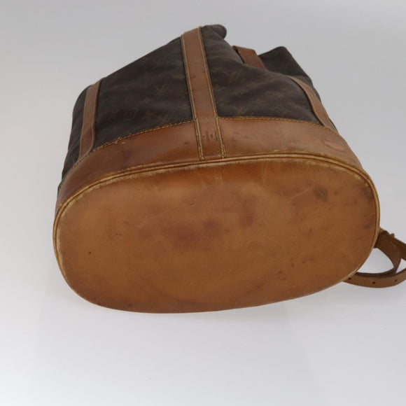 LOUIS VUITTON Monogram Randonnee GM Shoulder Bag M42244 LV Auth ar13169