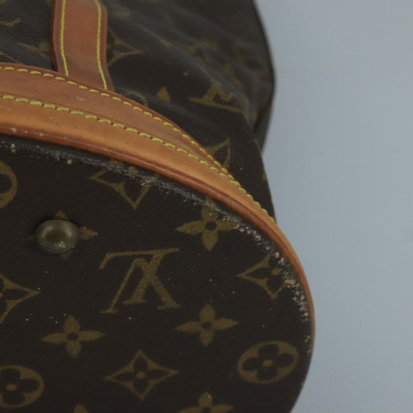 LOUIS VUITTON Monogram Bucket GM Shoulder Bag M42236 LV Auth ar13170