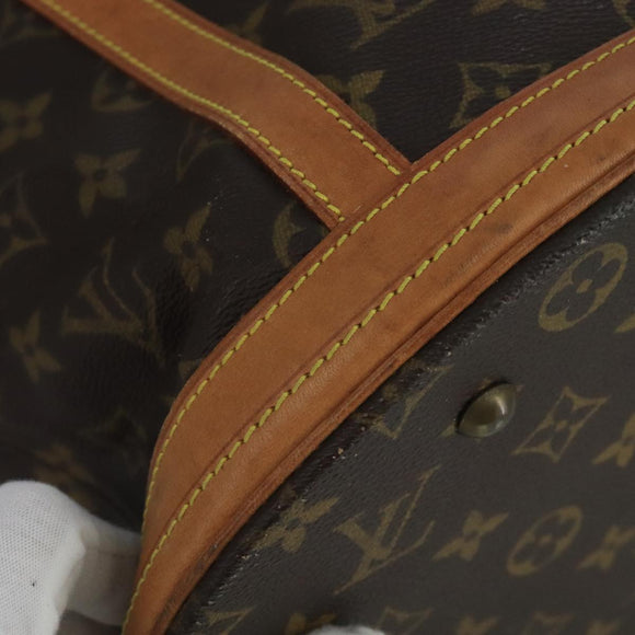 LOUIS VUITTON Monogram Bucket GM Shoulder Bag M42236 LV Auth ar13170