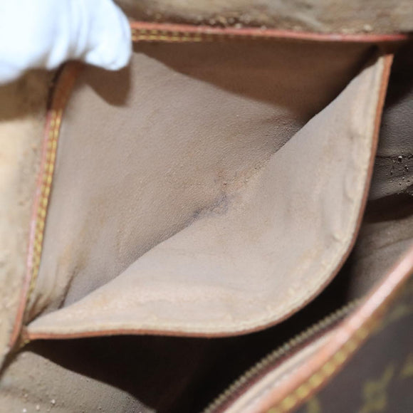 LOUIS VUITTON Monogram Bucket GM Shoulder Bag M42236 LV Auth ar13170