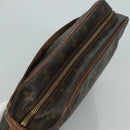 LOUIS VUITTON Monogram Compiegne 28 Clutch Bag M51845 LV Auth ar13177-5
