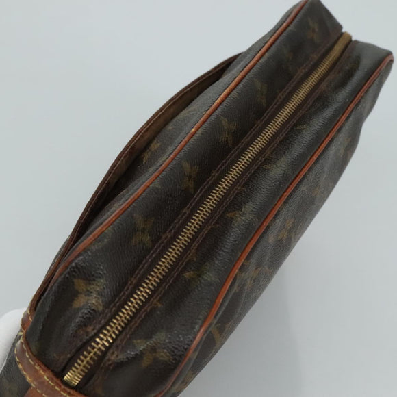 LOUIS VUITTON Monogram Compiegne 28 Clutch Bag M51845 LV Auth ar13177