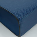 LOUIS VUITTON Epi Malesherbes Hand Bag Blue M52375 LV Auth ar13185-15