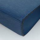 LOUIS VUITTON Epi Malesherbes Hand Bag Blue M52375 LV Auth ar13185-16