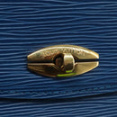 LOUIS VUITTON Epi Malesherbes Hand Bag Blue M52375 LV Auth ar13185-18